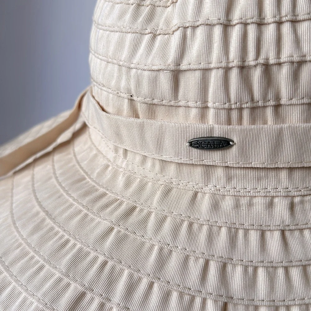 SCALA One Size Wide Brim Summer Hat - Picture 3 of 7